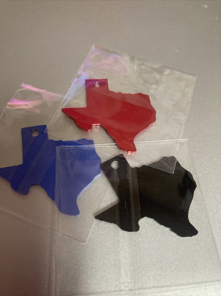 Pet Tags Texas Shape Aluminum