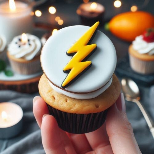 Mini Lightning Bolt 2'' Cookie Cutter Metal