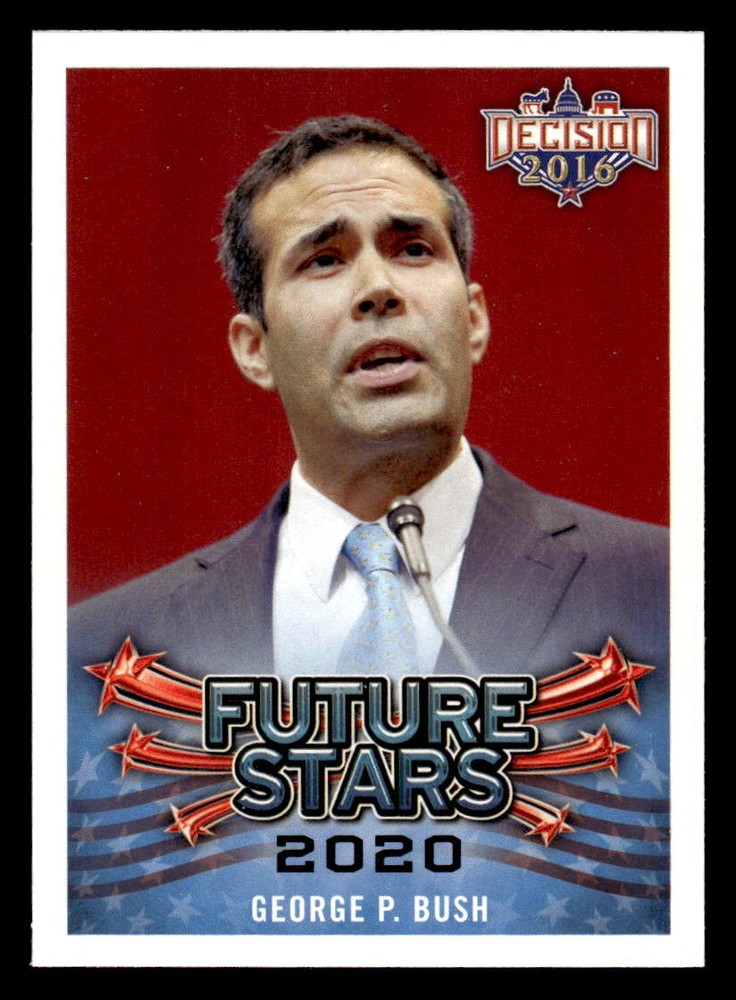 2016 Decision 2016 #100 George P. Bush Card