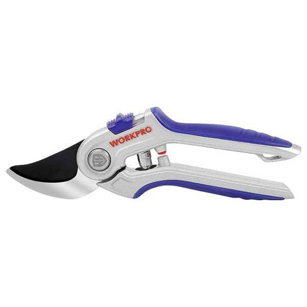 WorkPro WP332011 bypass scissors with cutting height adjustment, incl