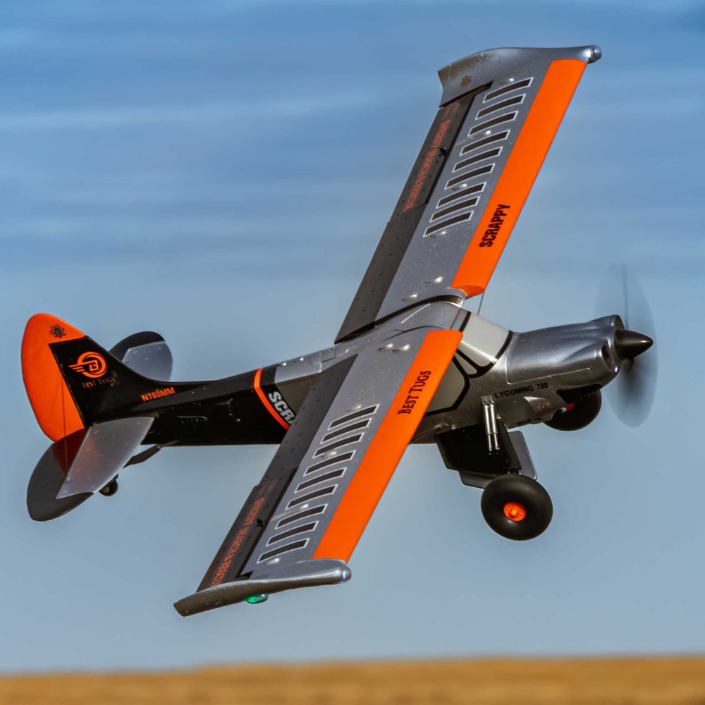 E-Flite EFlite Micro Scrappy 800mm BNF Basic w/ AS3X and SAFE Select EFL02150D