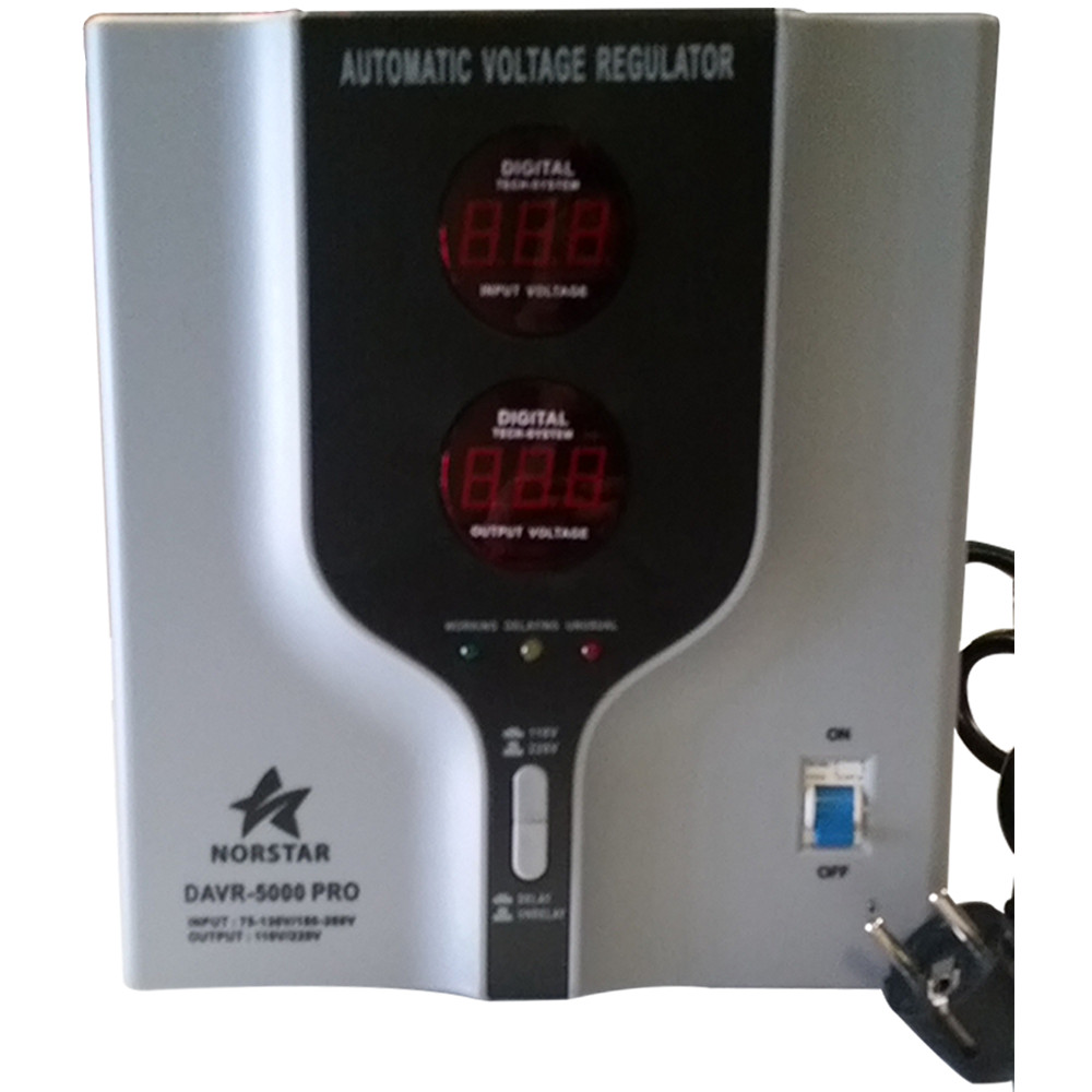 5000 Watt Voltage Converter Transformer & Automatic Voltage Regulator