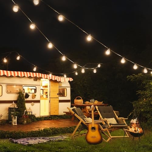 25FT Solar String Lights Outdoor Waterproof with Remote Control 8+2