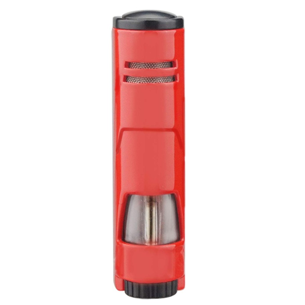 Torch Butane Lighters Fuel Refillable Lighter with Punch Cutter