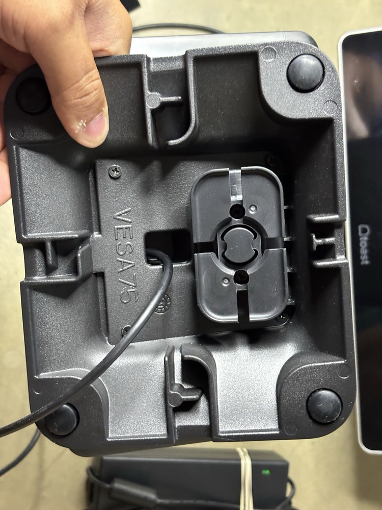 Toast Flex TT200 POS System dual display Screen W/ Power Supply