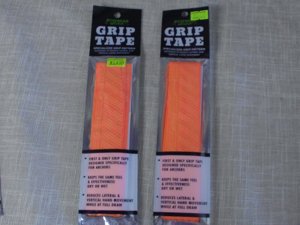 2 PACKS Bowmar Grip Tape ORANGE