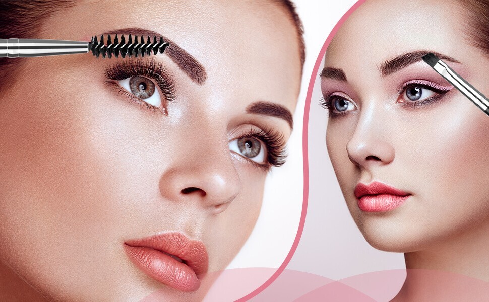 Eyelash Tools False Eyelash Applicator Folding Eyebrow Brush Eyelash Curler Comb