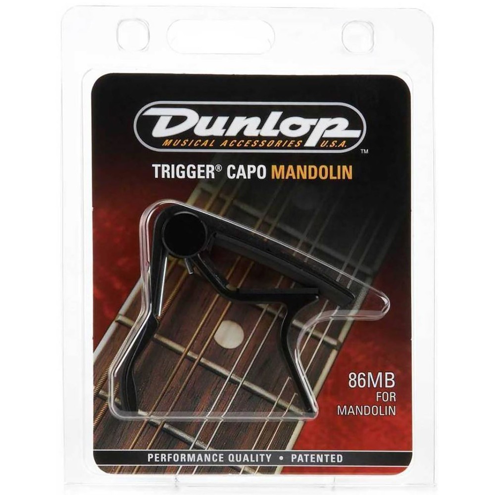 Dunlop 86MB Mandolin Trigger Capo, Black