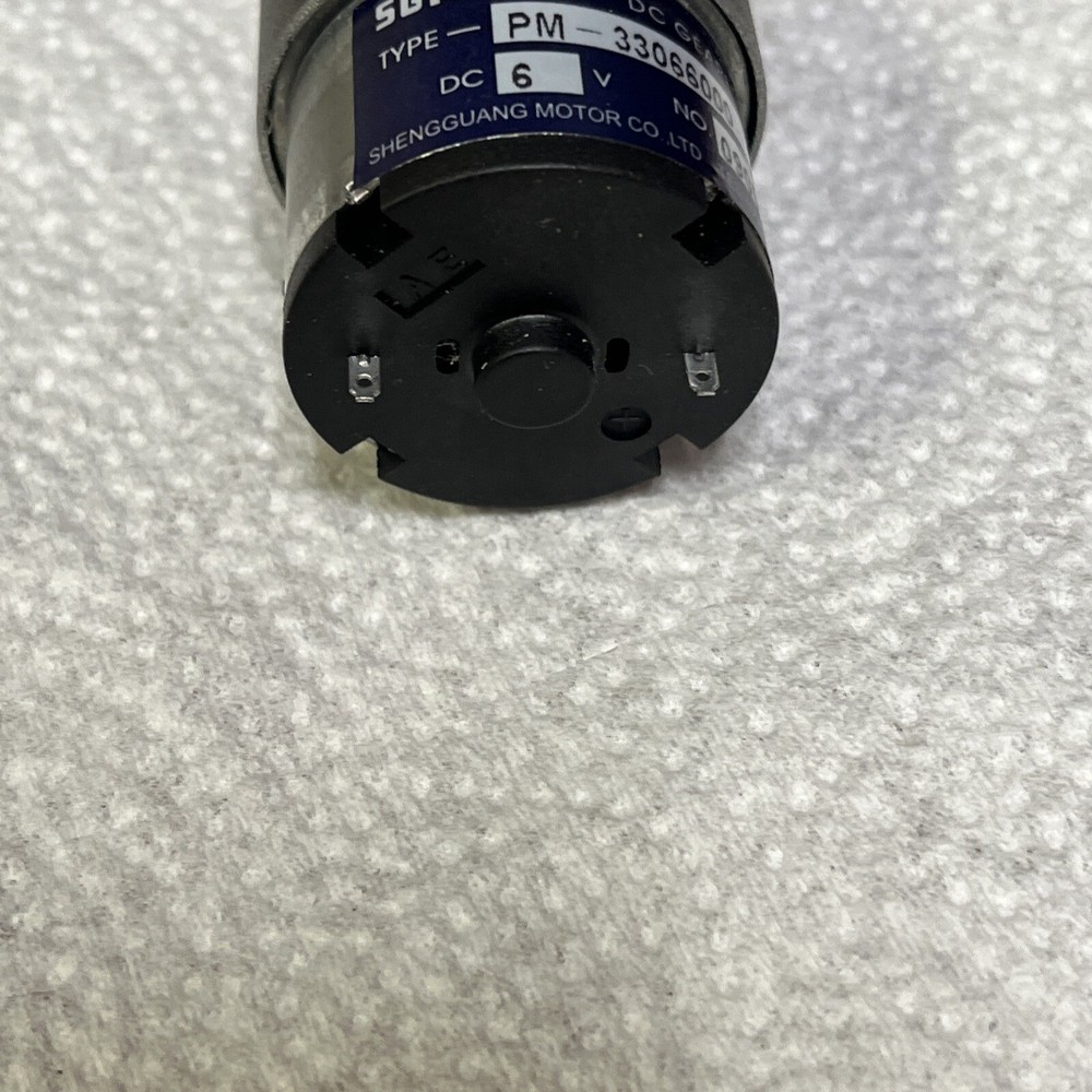 SGMADA dc geared motor 6mm standard 6 volt