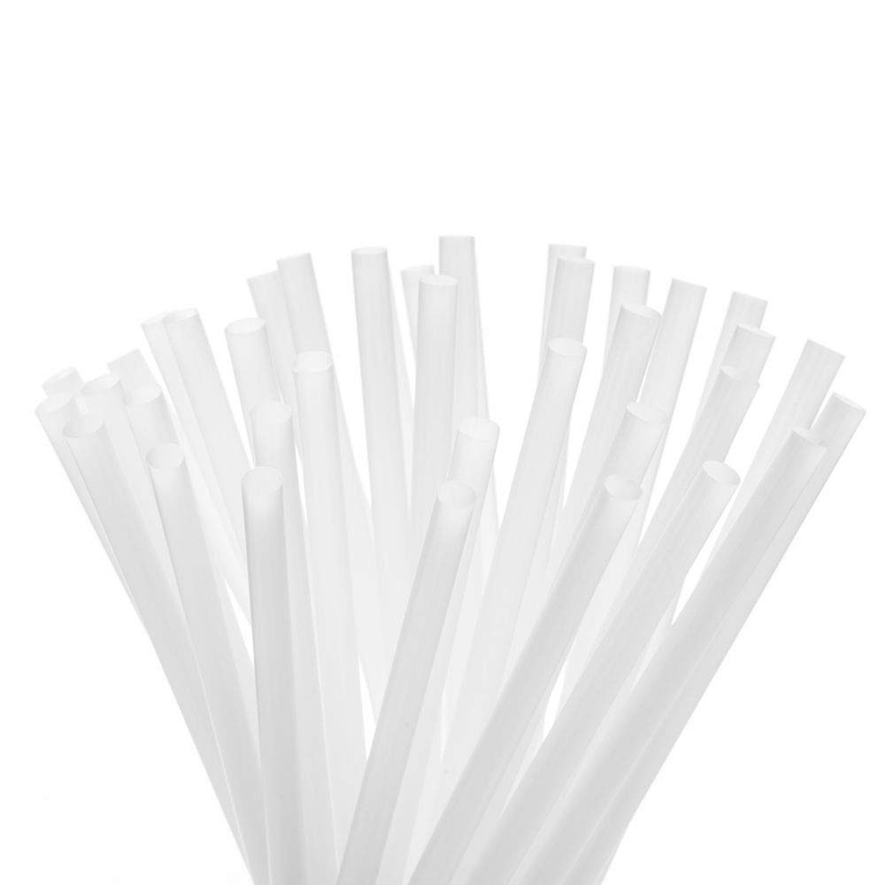 Compostable Drinking Straws - Bulk Pack of 300 - Plastic Alternative Corn-Sta...