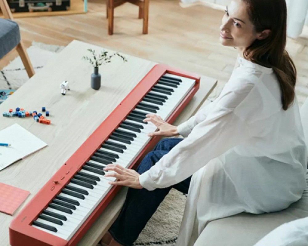 Casio CDP-S160 88-Key Compact Digital Piano - Red