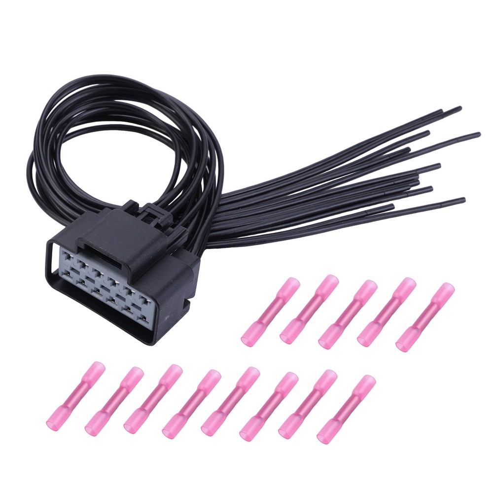 FOR WPT928 HEATED SEAT MODULE ELEMENT CONNECTOR WIRE HARNESS 12 LEADS
