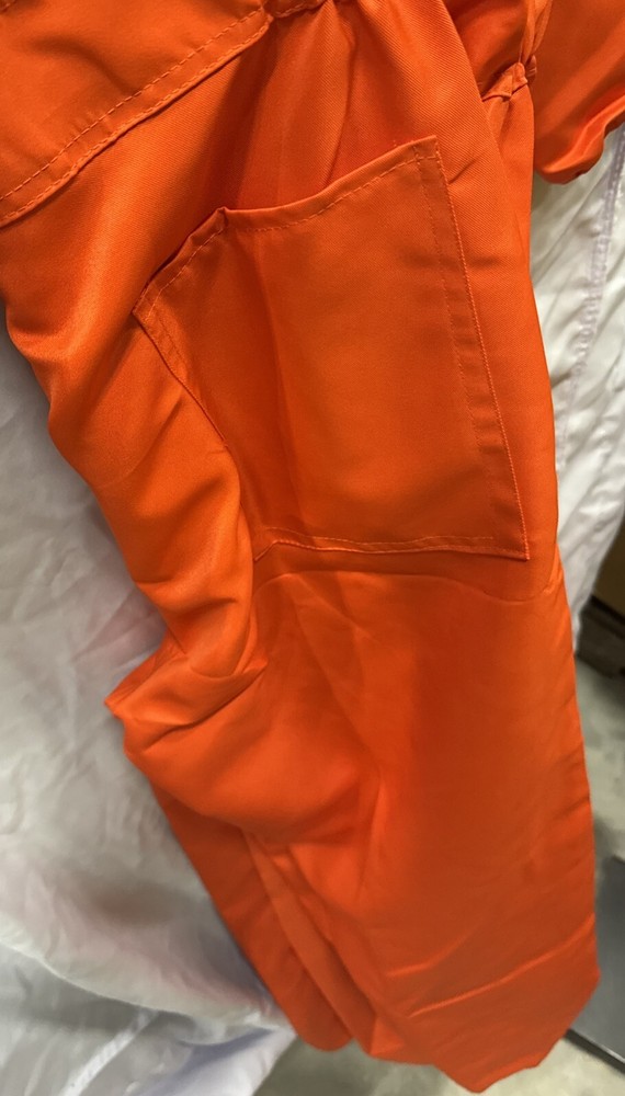 Orange Safety Jump Suit