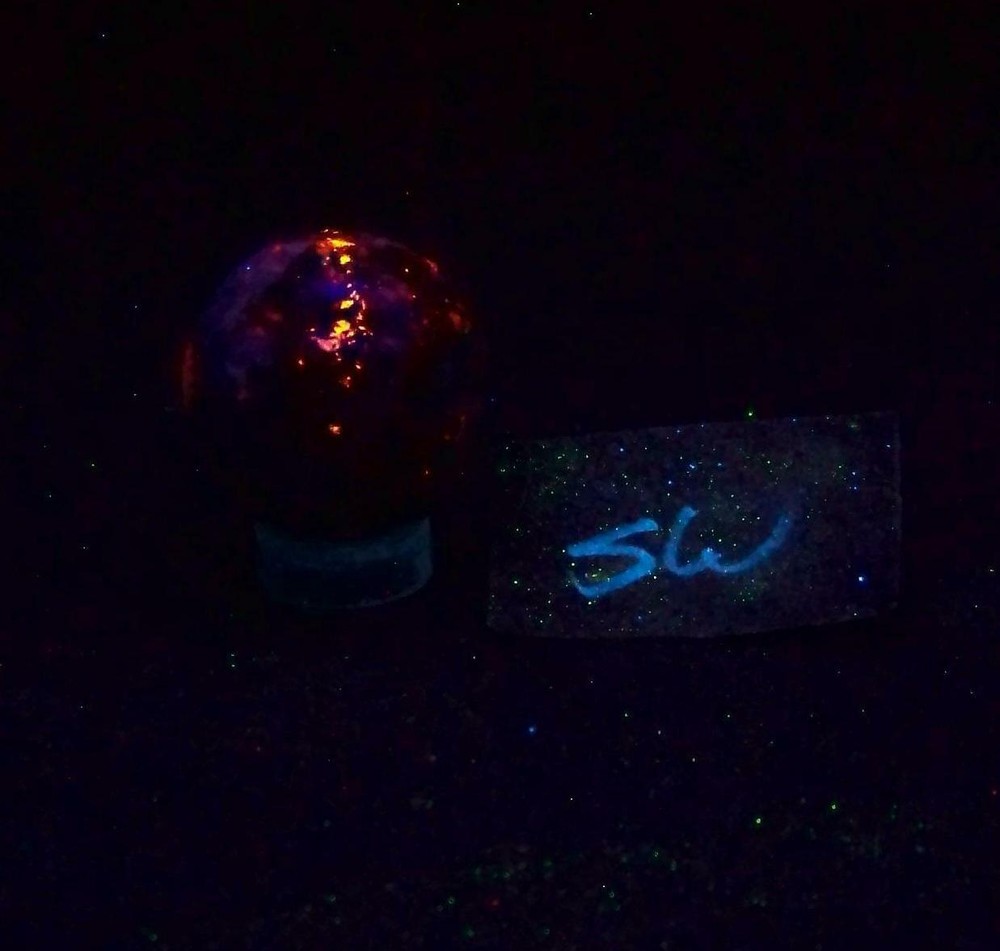 Fluorescent African Calcite 25mm Sphere for Collection 4909