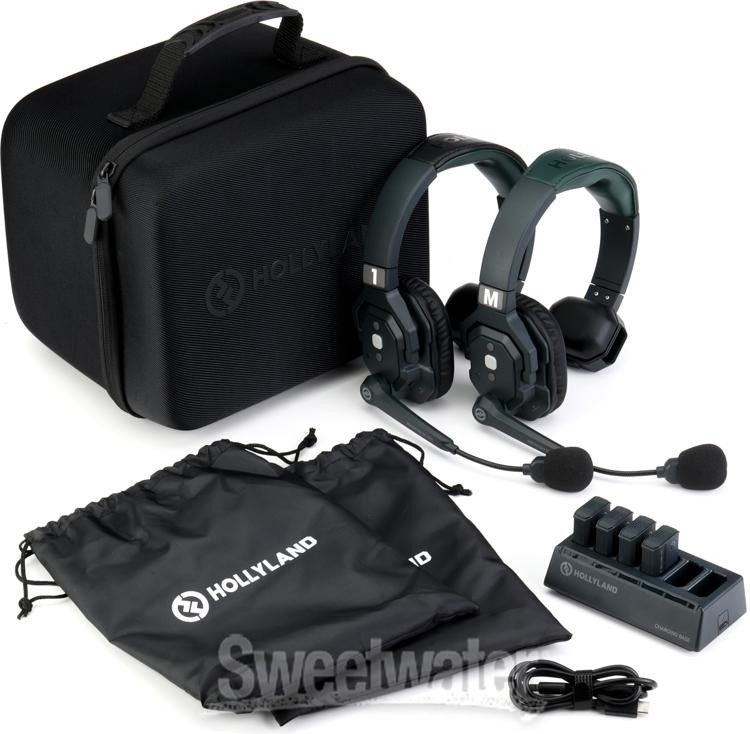 Hollyland Solidcom SE Pro Wireless Intercom System - 2 Headsets