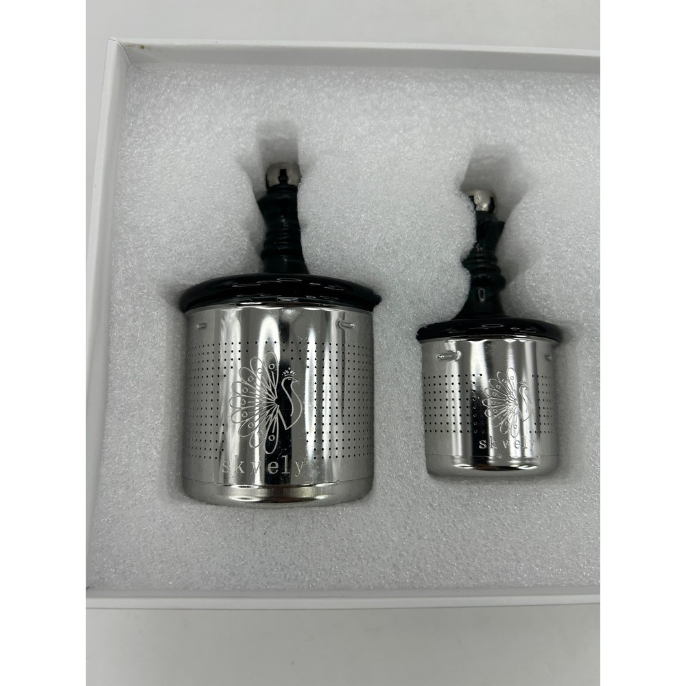 Skvely Luxury Tea Infuser Set OS Silver New