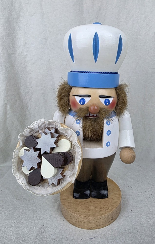 Gorgeous Steinbach Germany Candymaker Wooden Nutcracker 11" Height