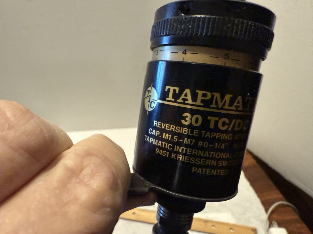 Tapmatic 30 TC/DC Reversible Tapping Attachment No Shank