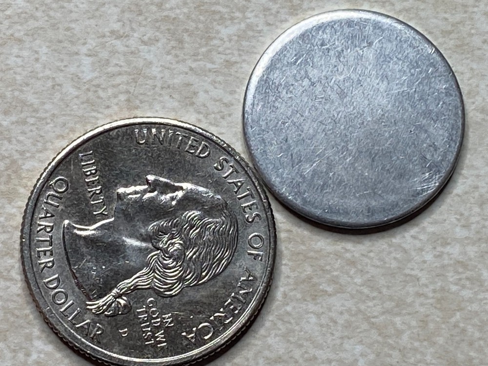 T9024 Camp de Camp Unknown Anillo Restrike Arcade Token