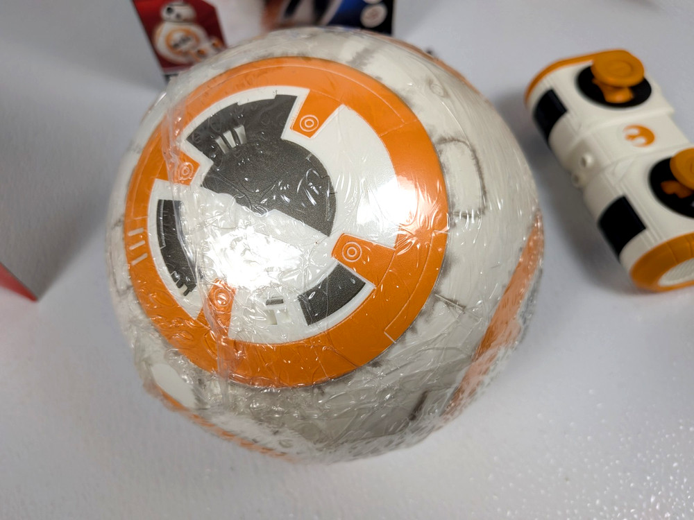 New Open Box Hasbro Star Wars Movie BB-8 Hyperdrive Smart Remote Control READ