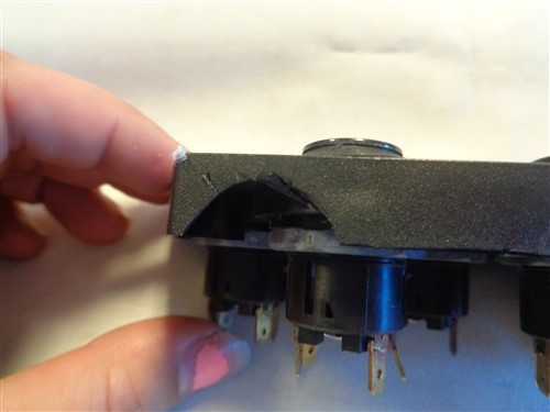 TRITON PUSH BUTTON ILLUMINATED SWITCH PANEL 7" X 2 5/8" MARINE BOAT