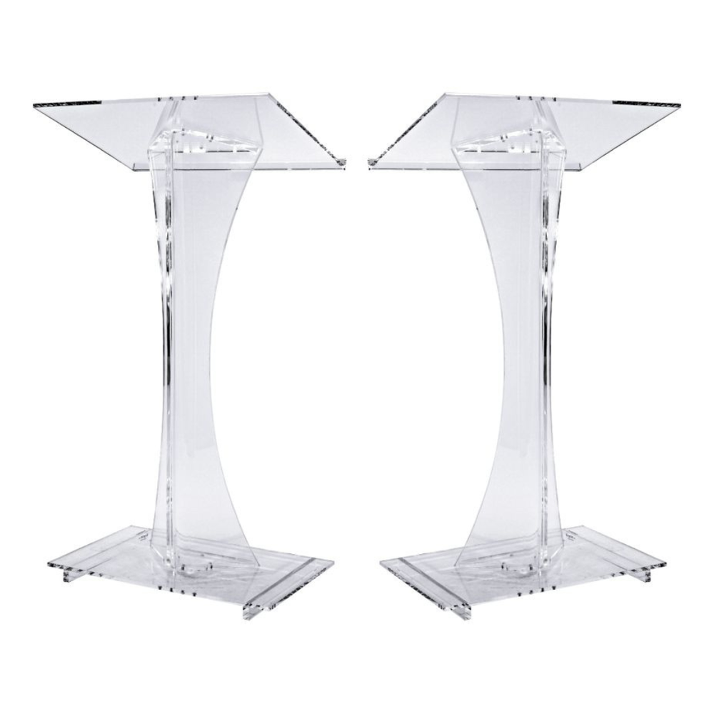 Kingdom TKL7000 Clear Eclipse Acrylic Lectern/Pulpit/Podium
