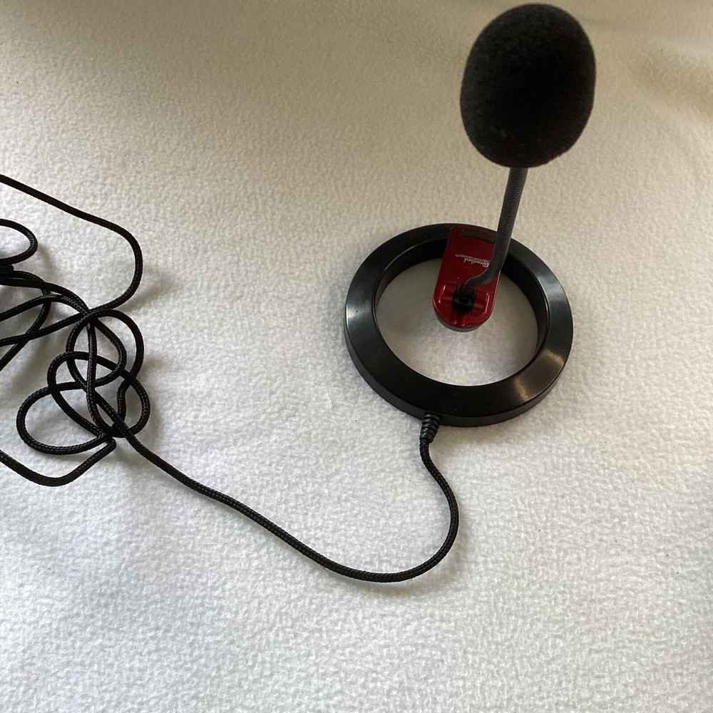Connectland desktop boom computer microphone used/good