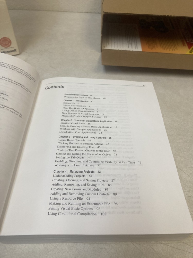 Microsoft Visual Basic Standard Edition Version 4.0