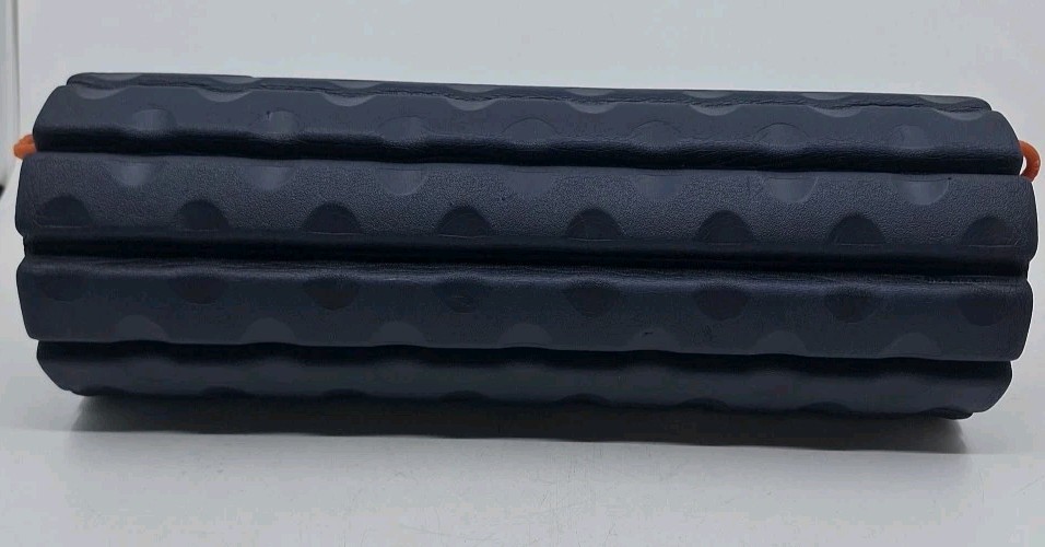 Brazyn Morph Foam Roller Collapsible Travel Stretch Workout 14" Alpha Midnight