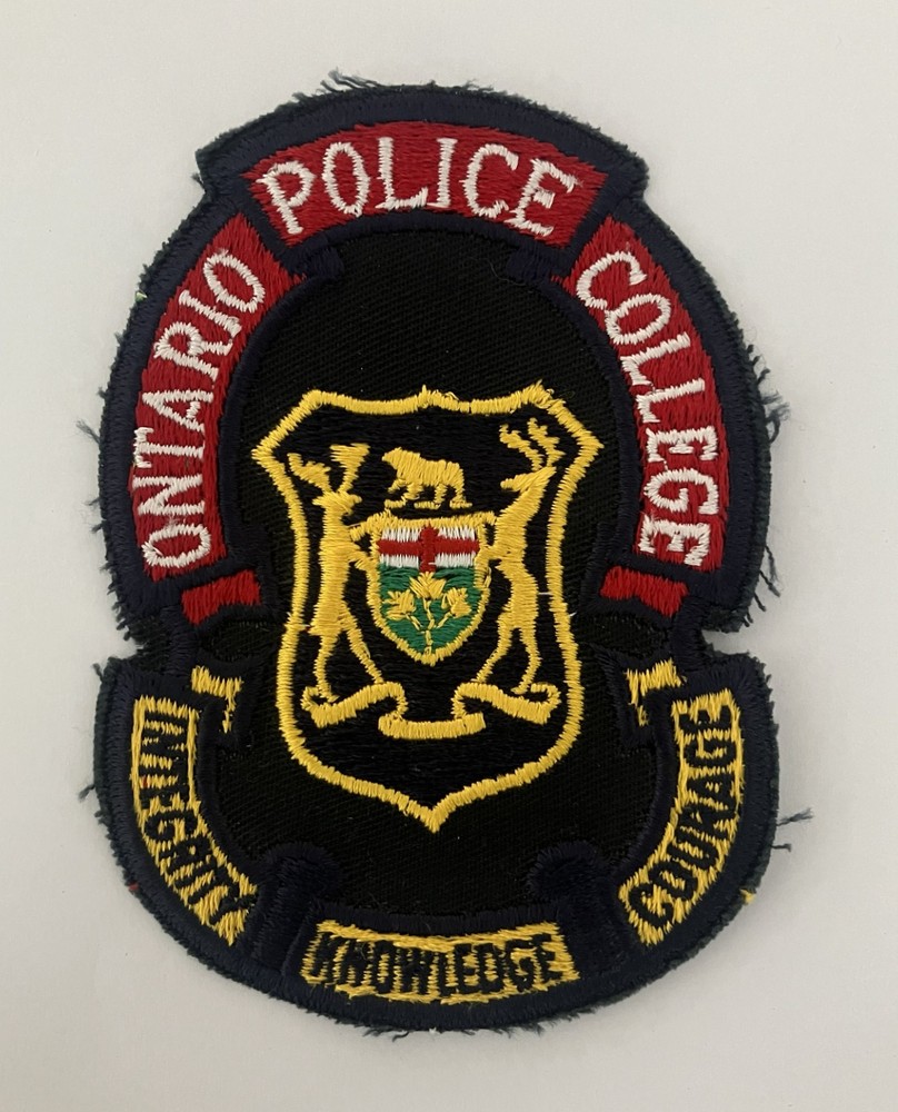 Ontario Police College patch Canada