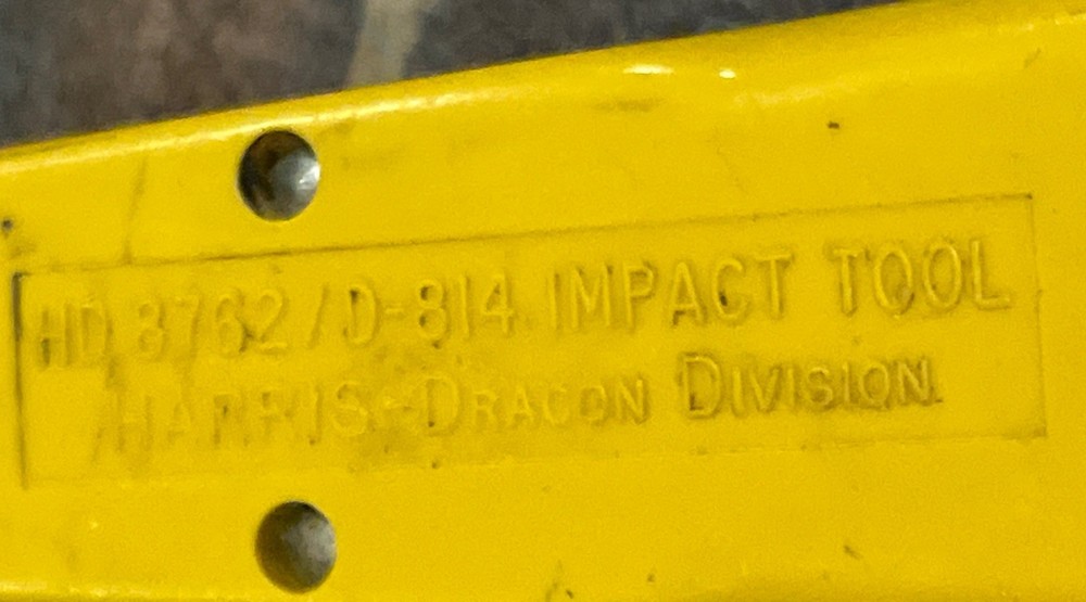 Harris-Dracon HD 8762/D-814 Impact Tool with Tips
