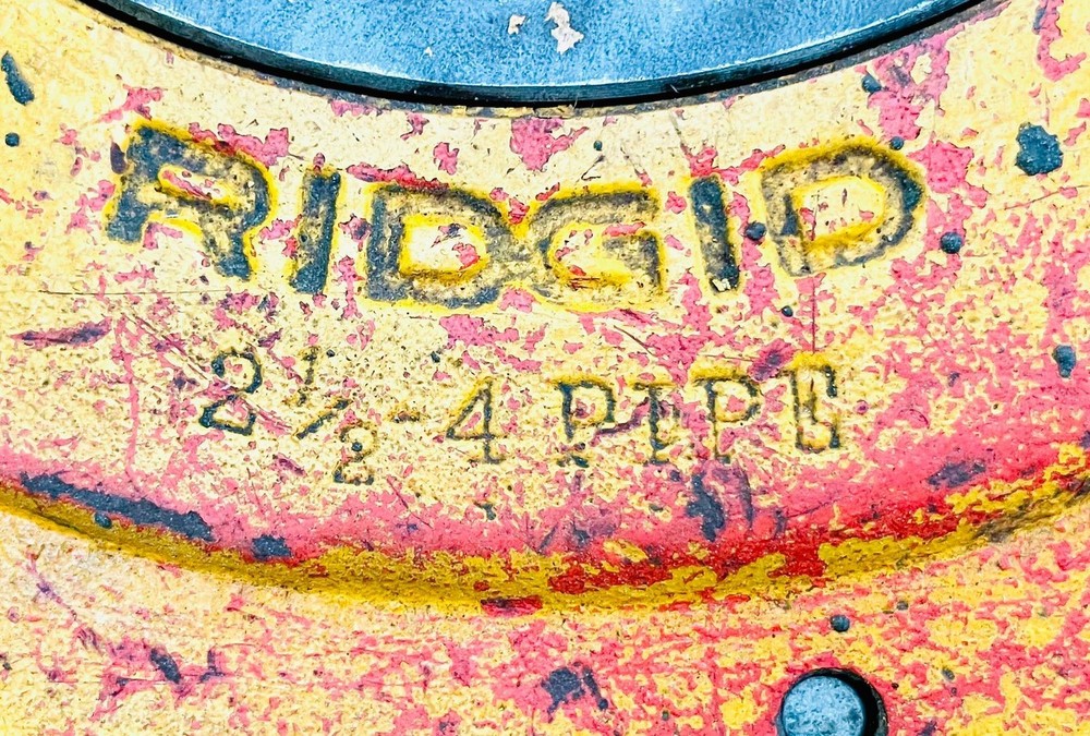 Ridgid Receding Die Head Pipe Threader/Threading Machine 2-½"-4" BSPT #Broken