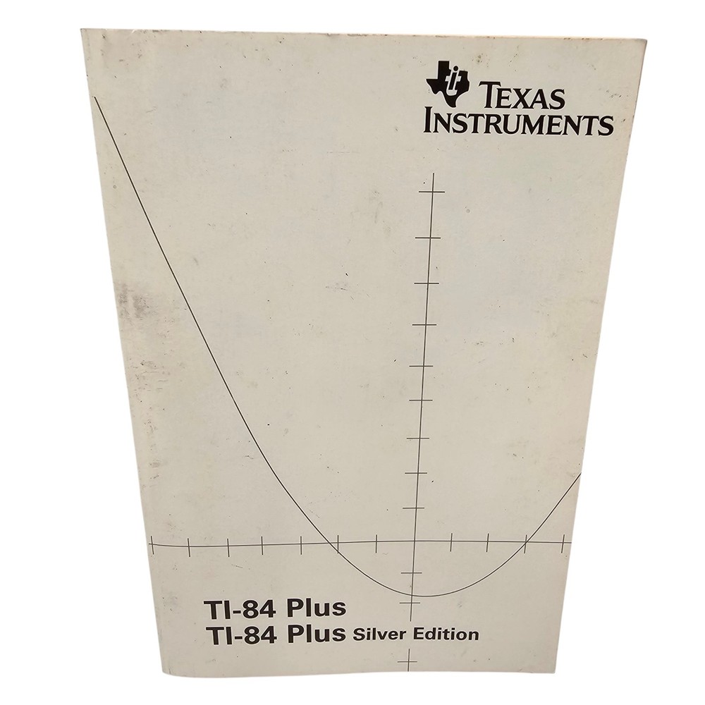TI-84 Plus Silver Edition Graphing Calculator, Case, Manual & CD Read All Info*
