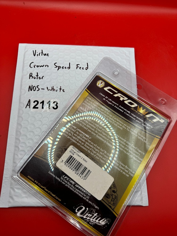 Virtue Crown Speed Feed Rotor NOS-White