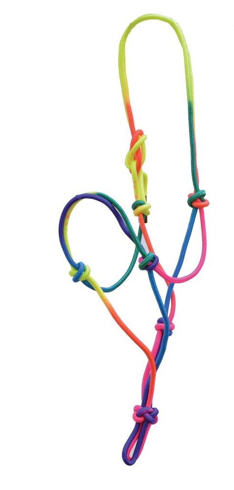 Rainbow Rope Halter #26025