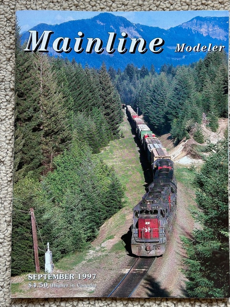 1997 Mainline Modeler Magazines