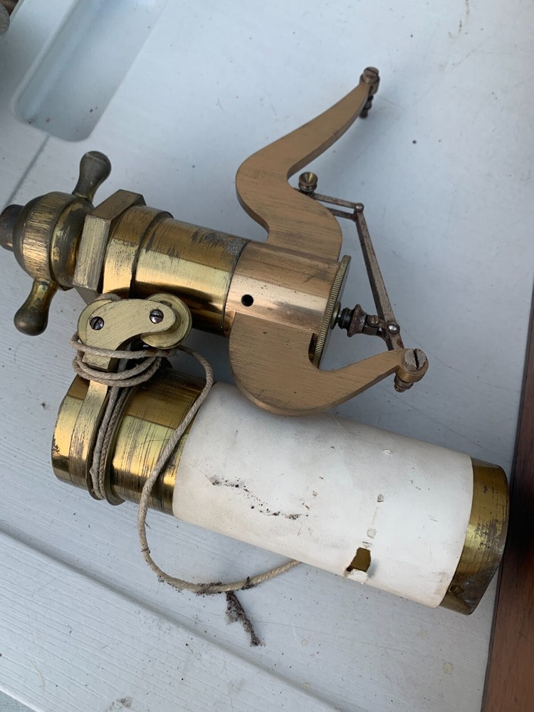 ANTIQUE STEAM ENGINE INDICATOR HANNAN & BUCHANAN