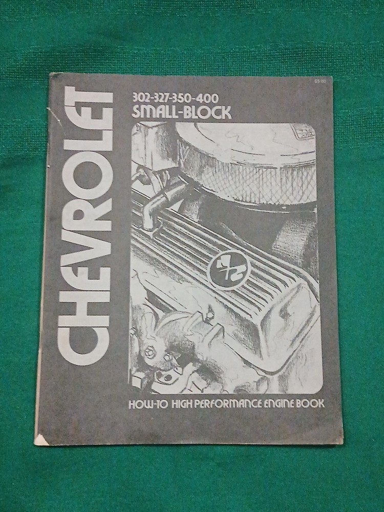 1976 Motion Phase Baldwin CHEVROLET  302-400 PERFORMANCE ENGINE BOOK SMALL BLOCK