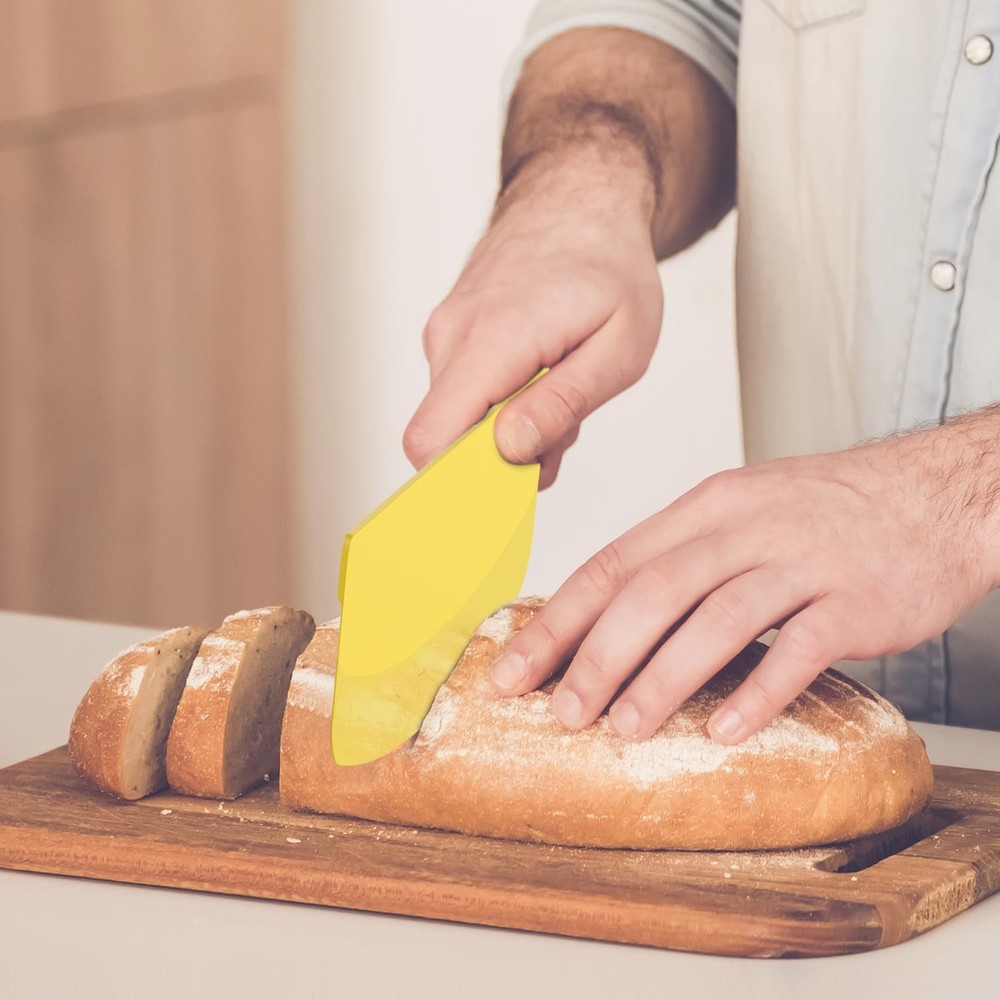 CEWIFO Hard Bench Scraper Dough for /, White, Green, Yellow, Blue
