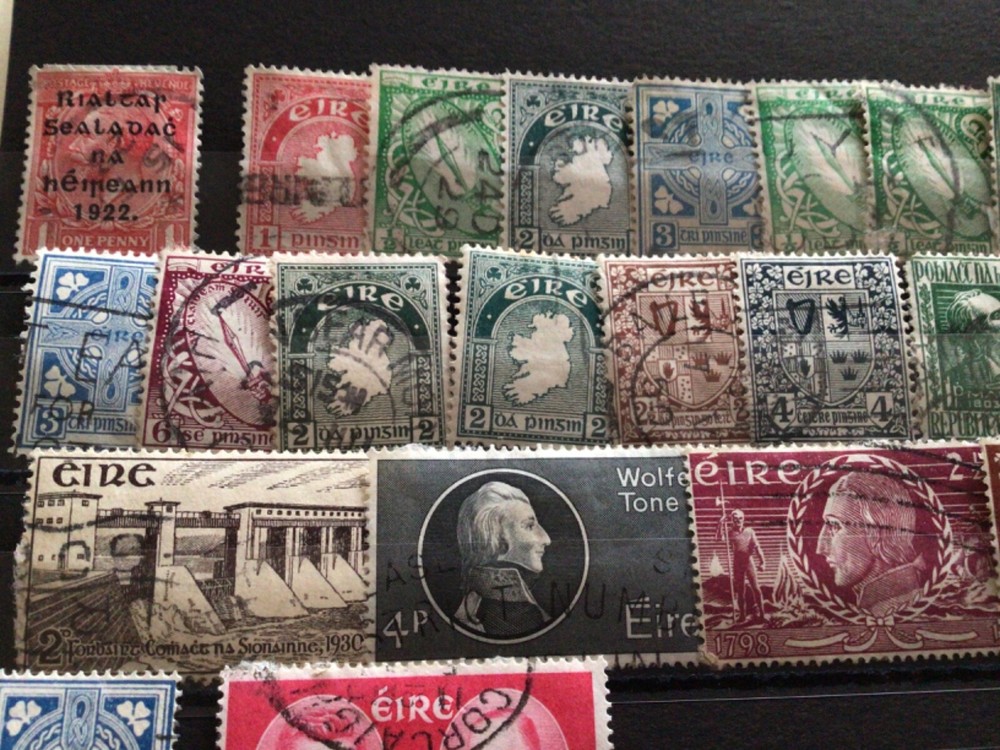 Ireland mounted mint or used stamps A9359
