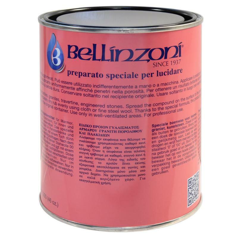Bellinzoni Paste Wax 250ml (CLEAR) - For Marble & Granite