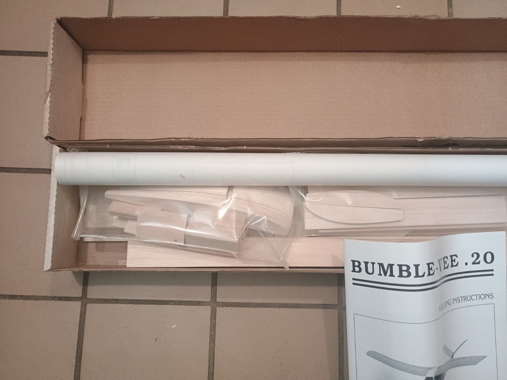 GM Precision Products Bumble Vee 20 balsa kit NIB