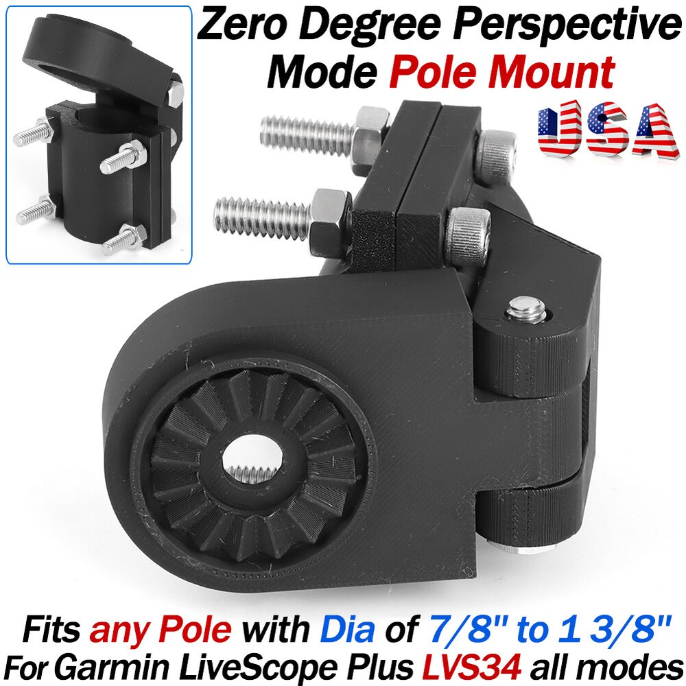 Pole Mount For PLUS LVS34 All Modes Zero Degree Perspective Mode Mount &Hardware