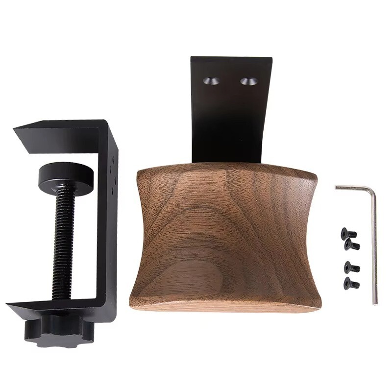 Walnut Headset Holder