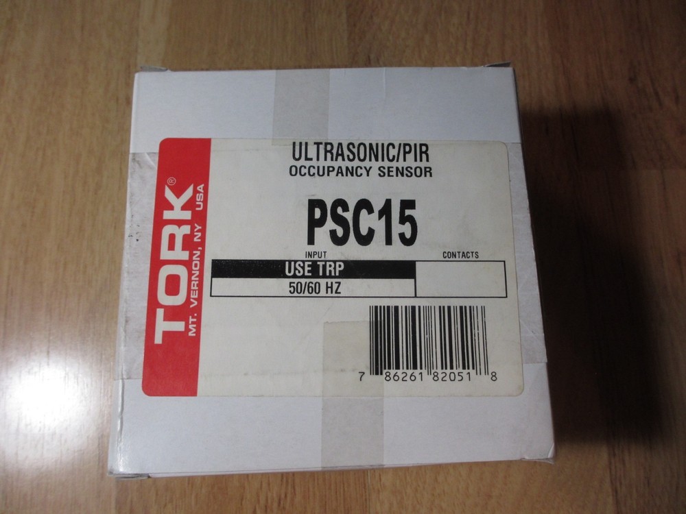 Tork PSC15 Ceiling Mount PIR and Ultrasonic Occupancy Sensor 1500 foot coverage