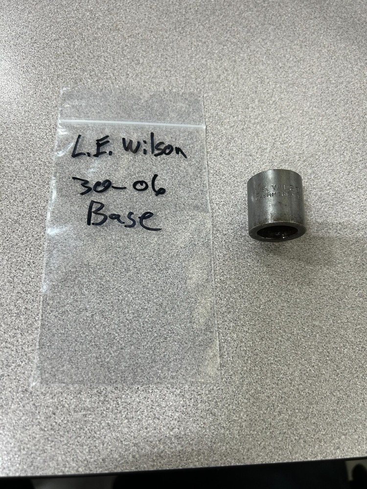 L.E. Wilson Base Holder for 30-06