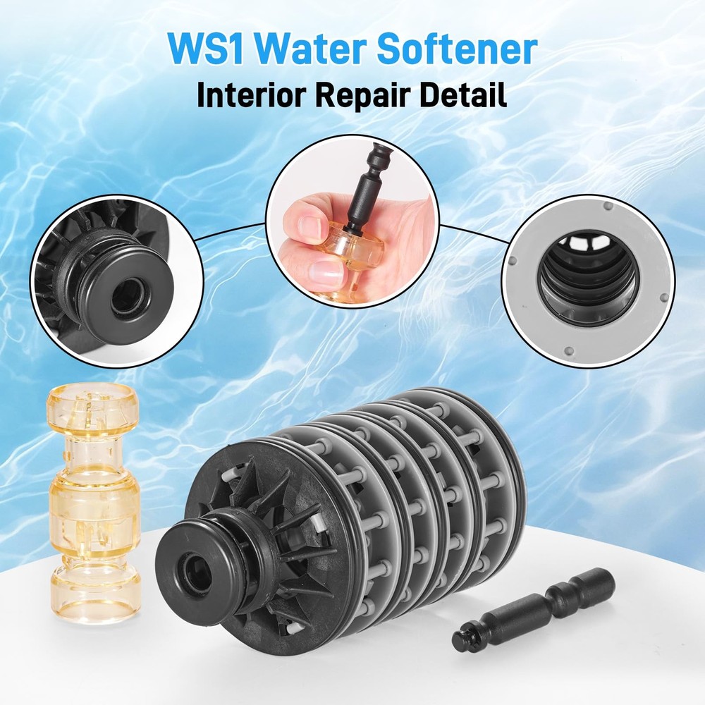 WS1 Water Softener Maintenance and Repair Kit, WS1 Softener Rebuild Kit WS1 S