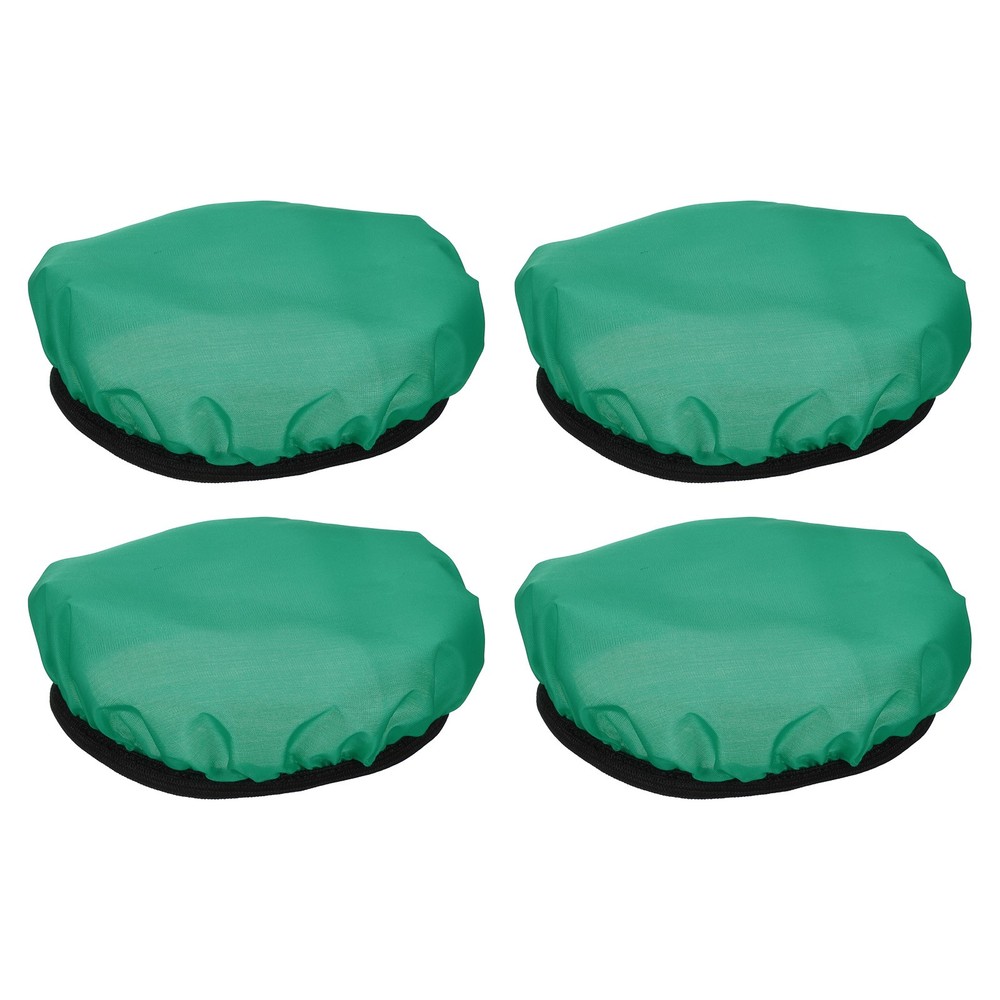 7" 18cm soft diffuser lamp cover, 4pcs fabric diffuser, green