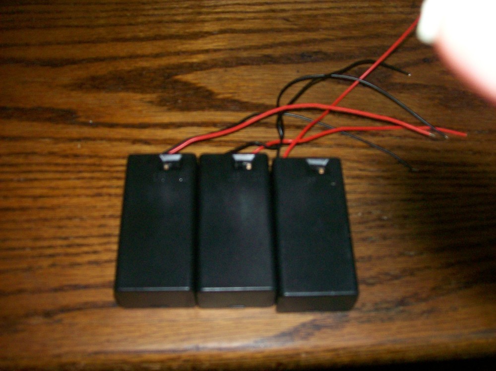 DIANN 3pcs 9V Battery Holder with ON/Off Switch Case Switch...