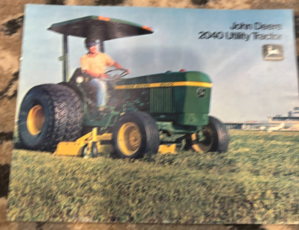 John Deere 2040 Tractor For 1975 Brochure AMIL26